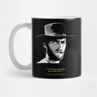 Clint Eastwood Quote Mug